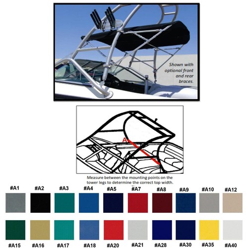25oz acrylic bimini top - 9.25oz,