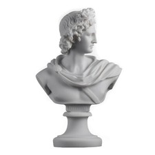 Statue tête buste pierre