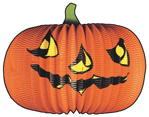 Lampion grosse citrouille - lampion,