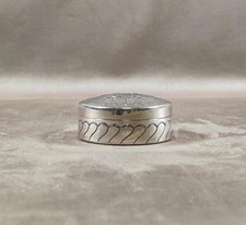 Petite boite Métal Argenté