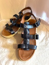 NO NAME sandales bleu marine nacré pointure  41