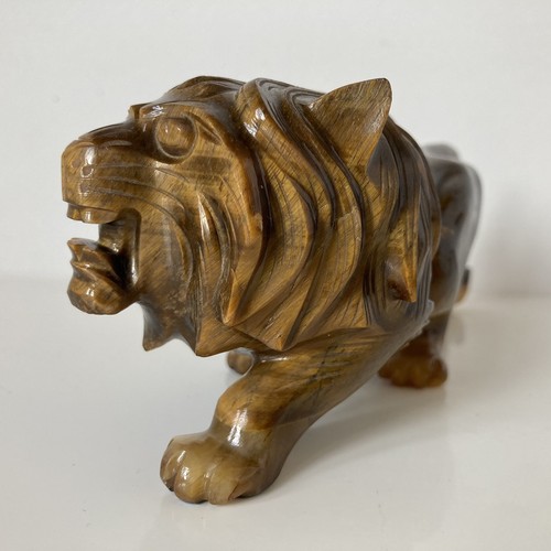 Précieuse statuette lion - précieuse, de