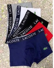 ??DESTOCKAGE ? Lacoste 3 caleçon hommes Lot de boxers  microfibre