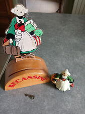 TIRELIRE BECASSINE GAUTIER LANGUEREAU+FIGURINE PLASTOY 1995