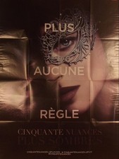 50 NUANCES PLUS SOMBRES - Affiche Cinéma 120x160 Pliée CAC3093
