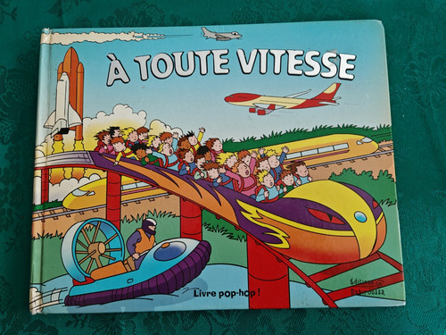 Livre pop hop toute vitesse - a,