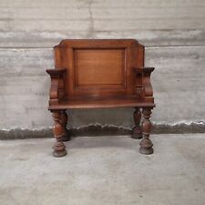 fauteuil d'apparat chene hollandais louis XIV 17eme