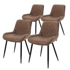 Lot de 4 chaises salle à