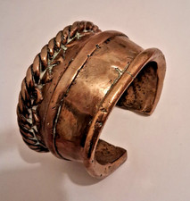 BRACELET  BRONZE SOUDÉ  -
