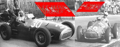 Décals ferrari 500 - 500, bern