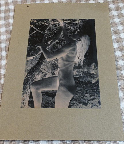 Ancienne grande photo art - grande, nu