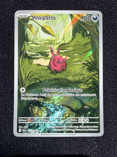 Carte pokémon venipatte - pokémon,