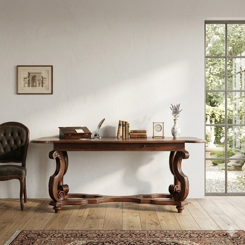 Table ancien style régence - table,