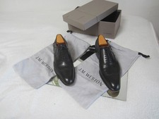 JM WESTON richelieu noire 10 avec boite embochoirs et dust bag