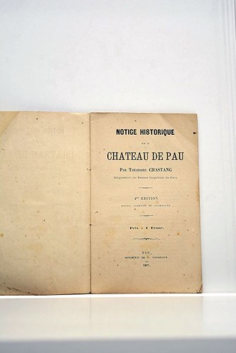 Livre ancien chastang notice - chastang,
