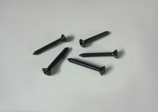 5X Vis En Tôle 4,8X38 Tête Fraisée Noire Zinguée 7983 De Würth