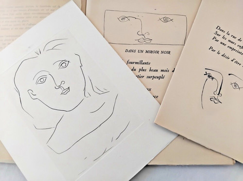 Picasso burin daragnes - picasso,