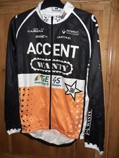 MAILLOT CYCLISME VELO WANTY ACCENT EQUIPE BELGE PRO NEUF TAILLE M 