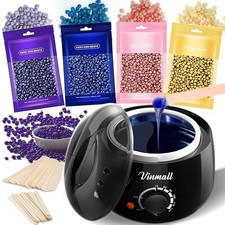 Chauffe cire avec 400g Epilation Perles pour Dépilatoire Appareil Chauffe-Cir...