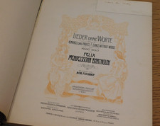 ALBUM PARTITIONS ANCIENNE