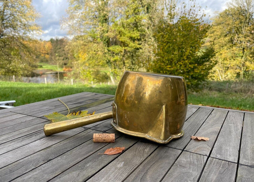 Ancienne louche chocolat en - louche, à