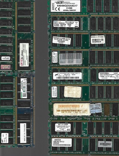 Lot ram ddr sdram pc133 - ram,