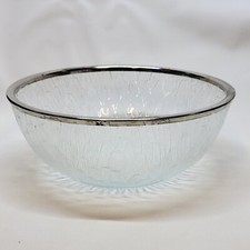 Saladier Vintage En Verre