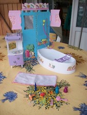 * BARBIE SALLE DE BAINS DOUCHE / MOBILIER VINTAGE *