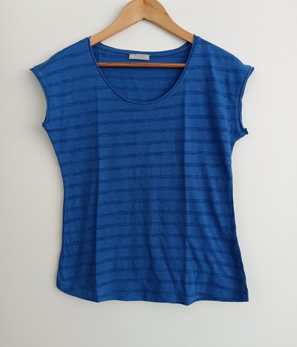 Shirt bleu rayures - t,