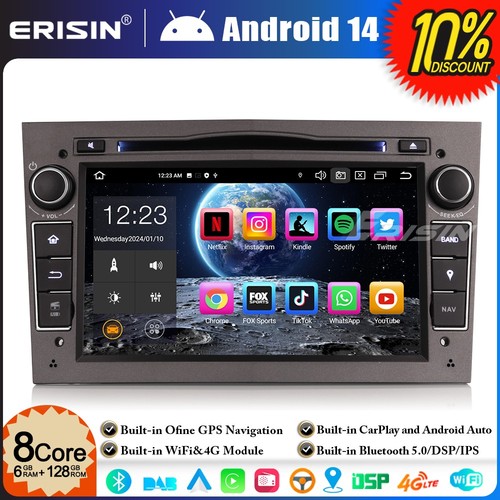 128go android autoradio - 6g+128go,
