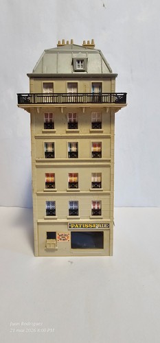 Immeuble parisien boulangerie - immeuble,