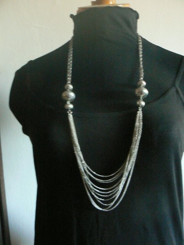 Collier sautoir chaines et - collier,