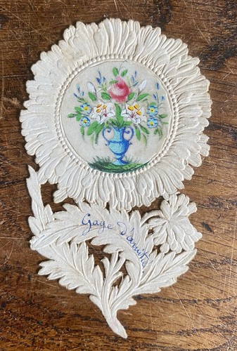 Ancienne carte canivet - carte,