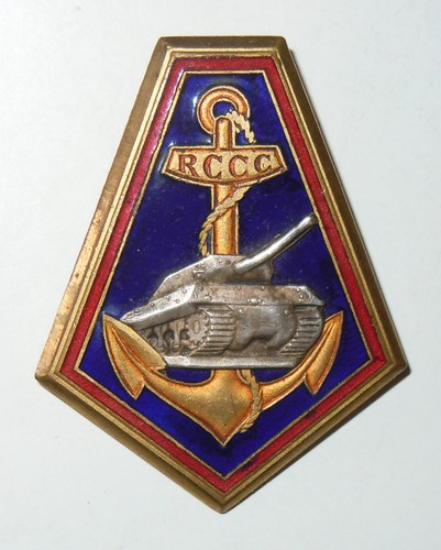 Insigne régiment colonial - insigne,