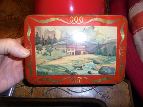 Ancienne boite sucre - boite, en