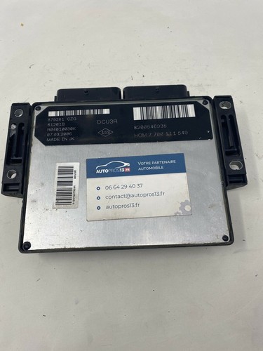 Ecu calculateur moteur - ecu, a