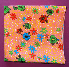 Tissu vintage coton mélangé