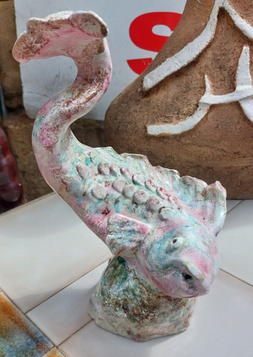 Poisson céramique émaillée - céramique,