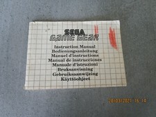 notice / console / game gear / SEGA