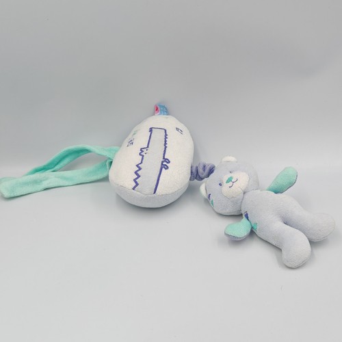 Doudou musical tigre - , bleu