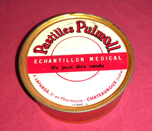 Ancienne boite pastilles - ancienne,