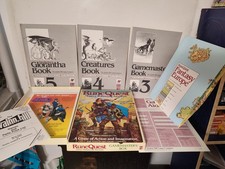 JDR FANTASY   - RUNEQUEST GAMEMASTER'S BOX - AVALON HILL 1984 - COMPLET BEL ETAT