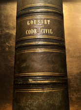 1857 CODE CIVIL AVEC LA
