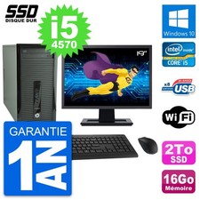 PC Tour HP 400 G1 Ecran 19"