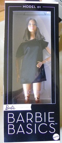 Barbie basics brune modèle - barbie,
