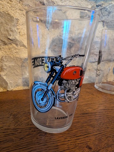 Verre moutarde moto - verre, à