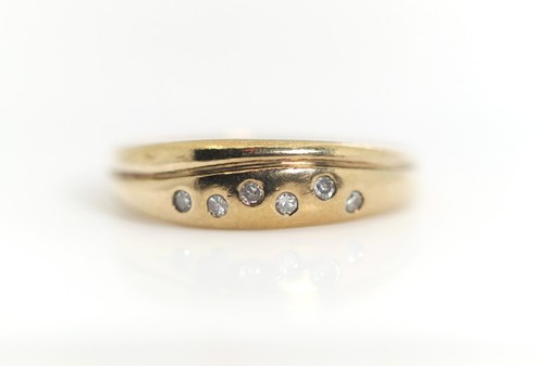 Bague diamant 8 carats - c.a., or