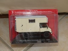 CAMPING CAR MERCEDES UNIMOG S 404.414 1969 IXO PRESSE 1:43