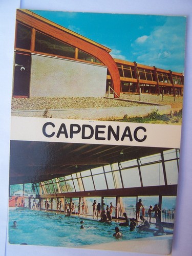 Cpa capdenac piscine - 12,