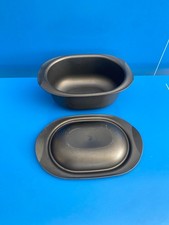 Cocotte Ovale Ultra Pro Tupperware 3 L  avec  couvercle Noir Four